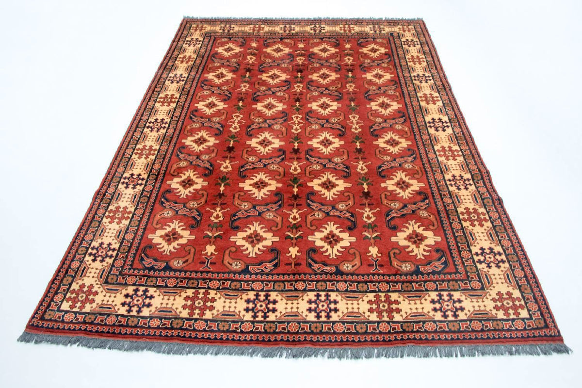 Afghaans tapijt - Hatshlu - 338 x 257 cm - rood