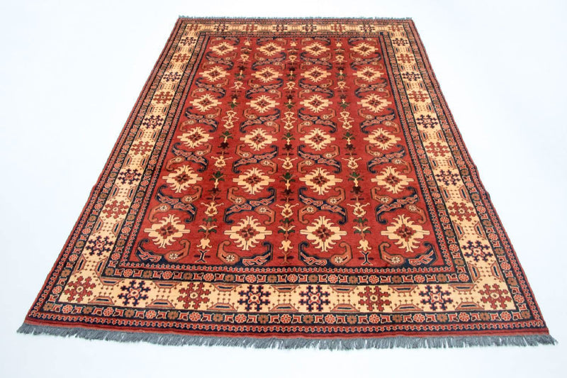 Afghaans tapijt - Hatshlu - 338 x 257 cm - rood