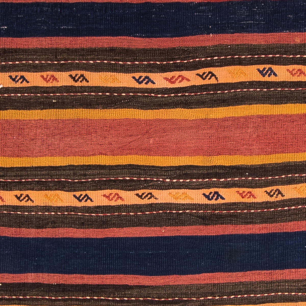 Kelim tapijt - Oud - 205 x 150 cm - veelkleurig