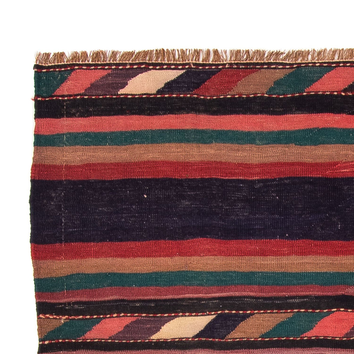 Kelim tapijt - Oud - 170 x 160 cm - veelkleurig