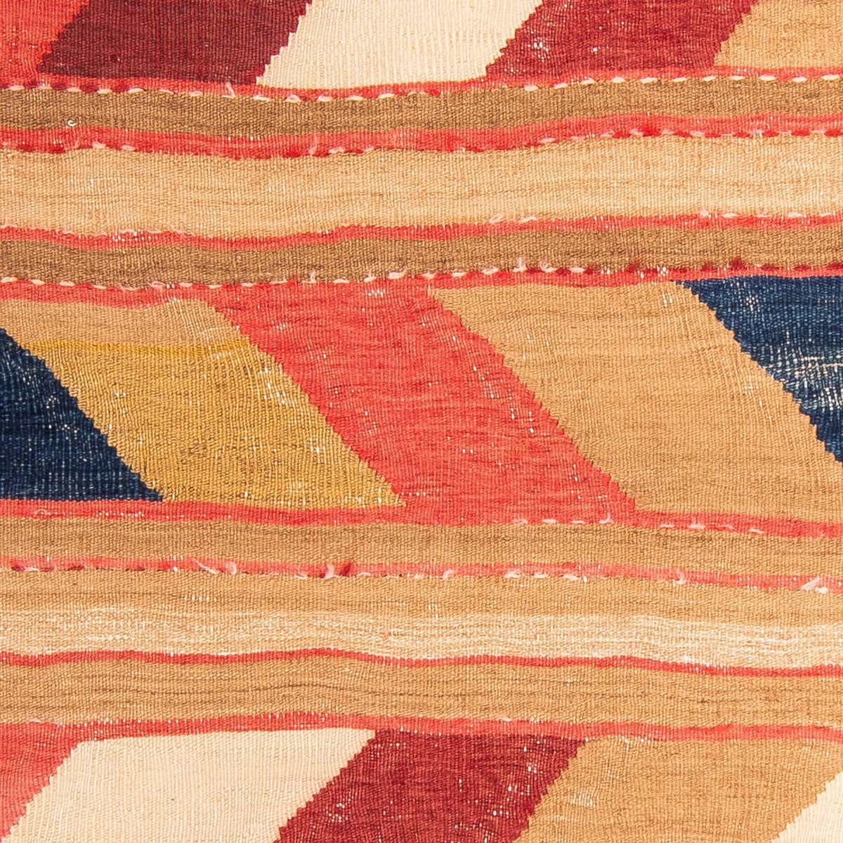 Kelim tapijt - Oud - 147 x 110 cm - veelkleurig