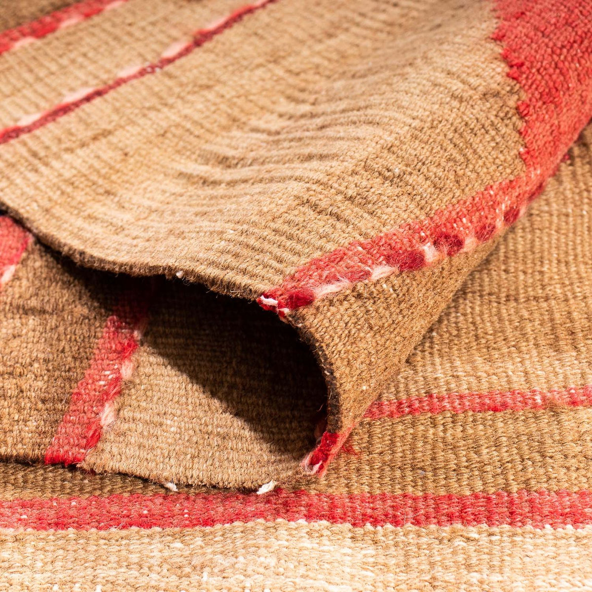 Kelim tapijt - Oud - 147 x 110 cm - veelkleurig