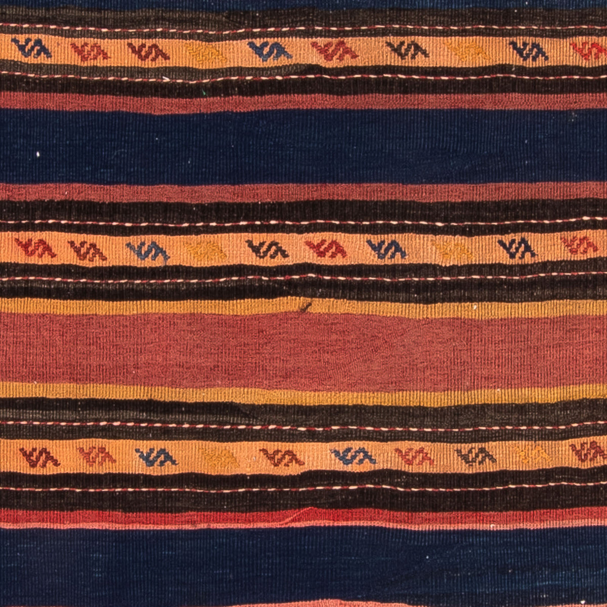 Kelim tapijt - Oud - 210 x 155 cm - veelkleurig