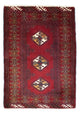 Turkaman tapijt 90x76cm - Perzisch tapijt