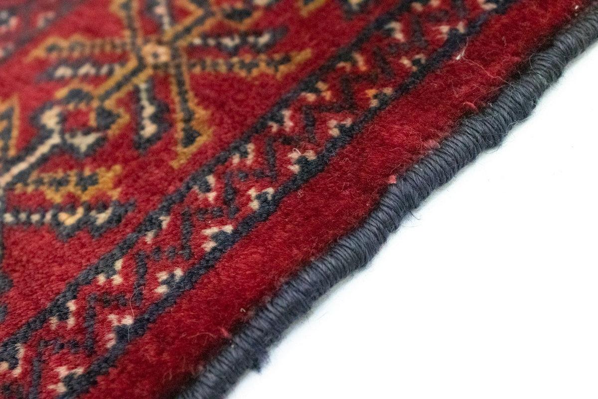 Turkaman tapijt - 90 x 76 cm - rood