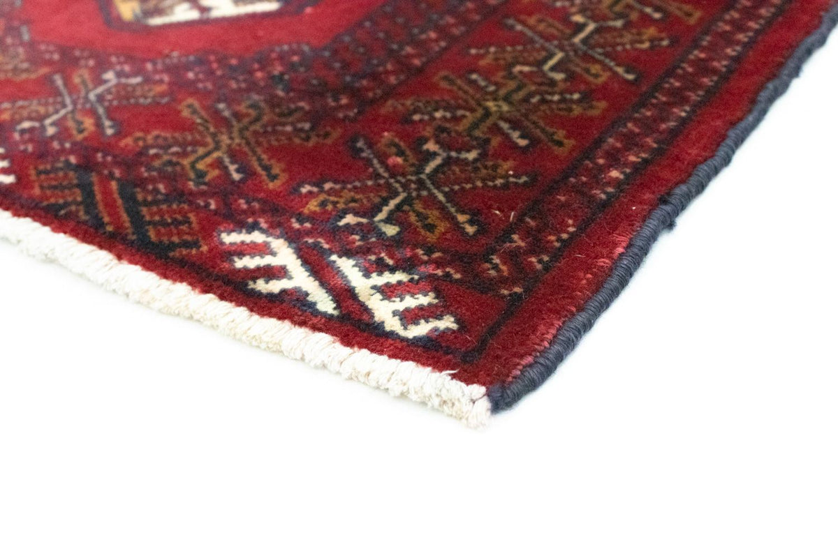 Turkaman tapijt - 90 x 76 cm - rood