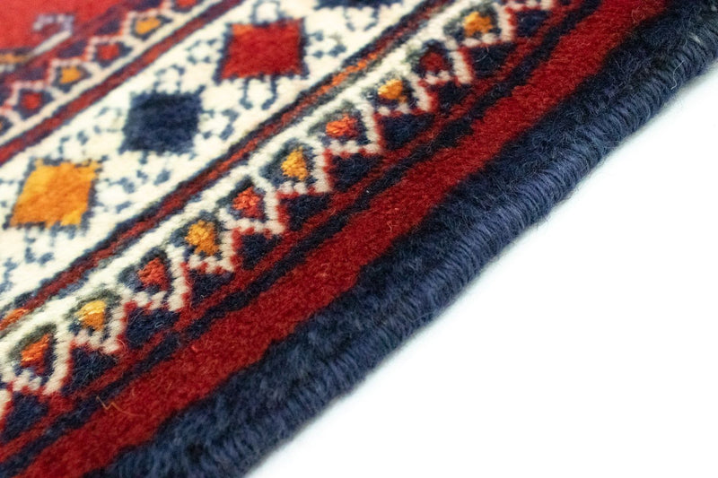 Turkaman tapijt - 91 x 70 cm - rood