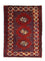 Turkaman tapijt - 87 x 62 cm - rood