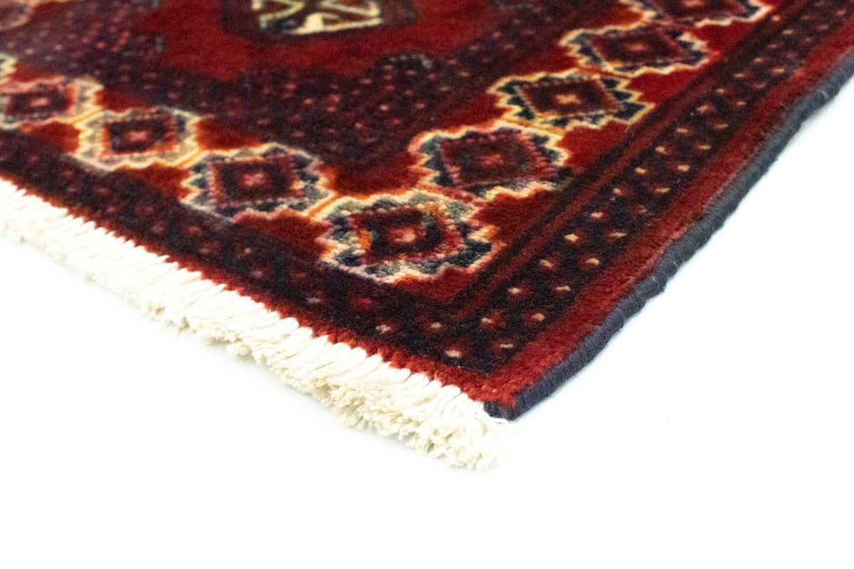 Turkaman tapijt - 87 x 62 cm - rood