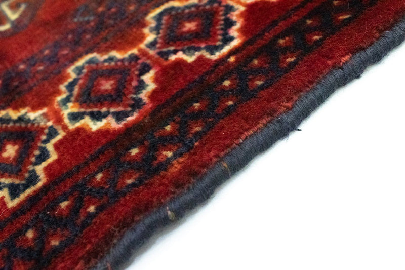 Turkaman tapijt - 87 x 62 cm - rood