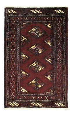 Turkaman tapijt - 95 x 66 cm - rood