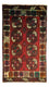Turkaman tapijt - 100 x 67 cm - rood