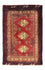 Turkaman tapijt - 85 x 60 cm - rood
