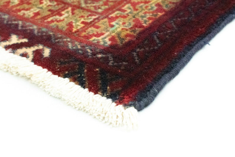 Turkaman tapijt - 85 x 60 cm - rood