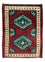 Turkaman tapijt - 87 x 64 cm - rood