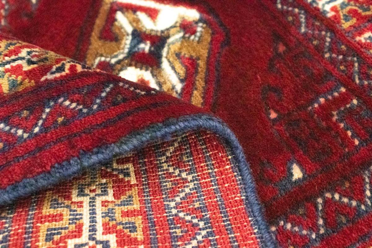 Turkaman tapijt - 86 x 62 cm - rood