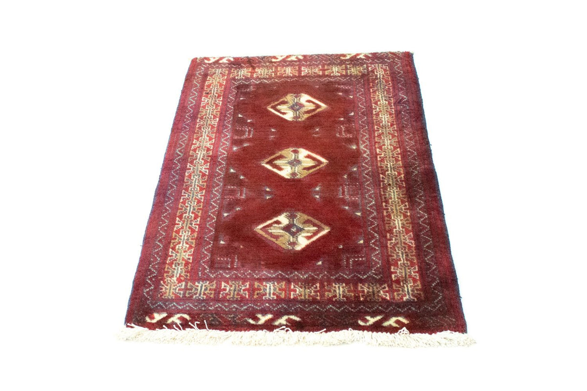 Turkaman tapijt - 86 x 62 cm - rood