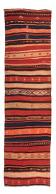 Antiek kilim Tapijt 315x95cm