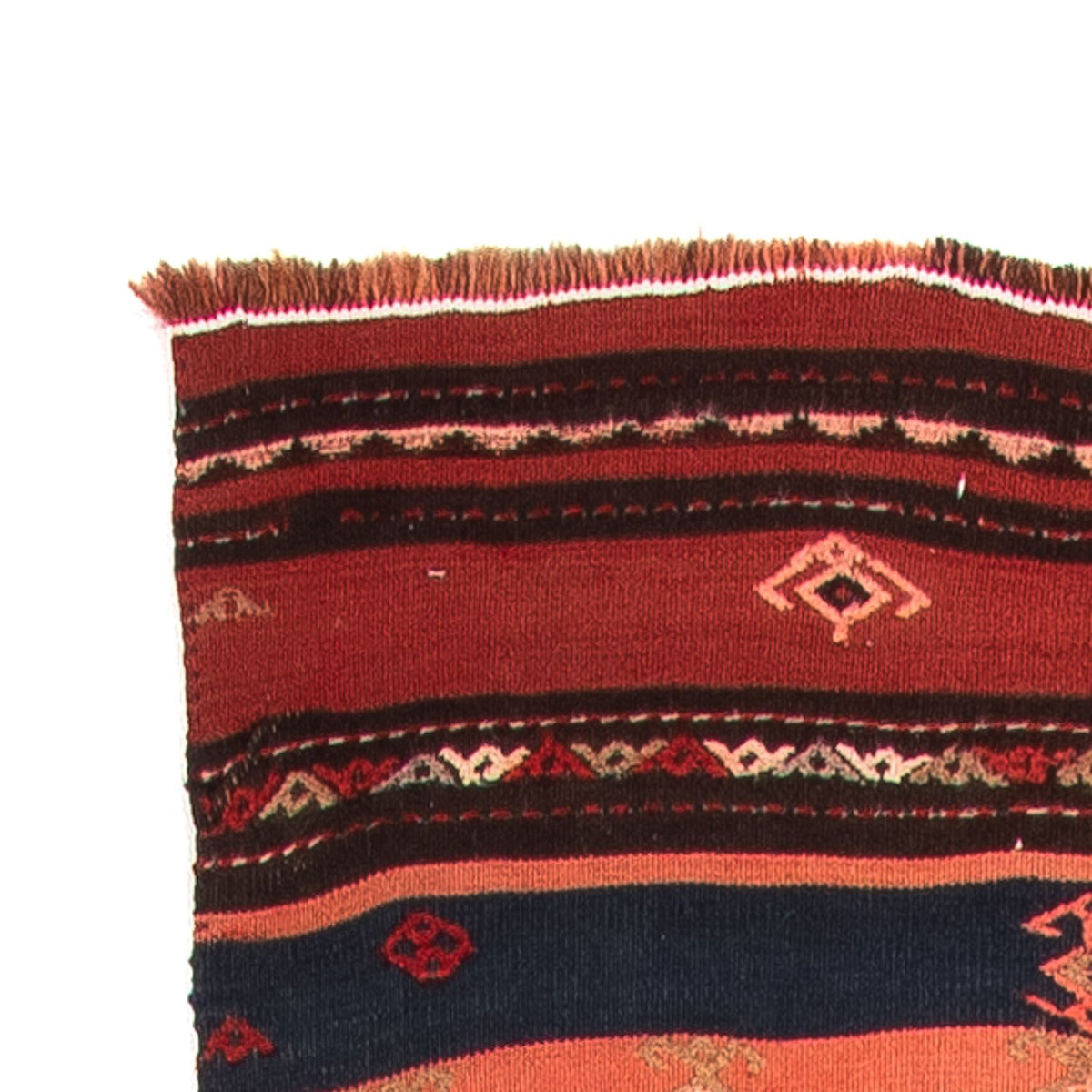 Loper Kelim tapijt - Oud - 315 x 95 cm - veelkleurig