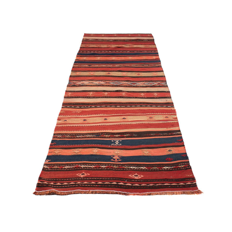Loper Kelim tapijt - Oud - 315 x 95 cm - veelkleurig