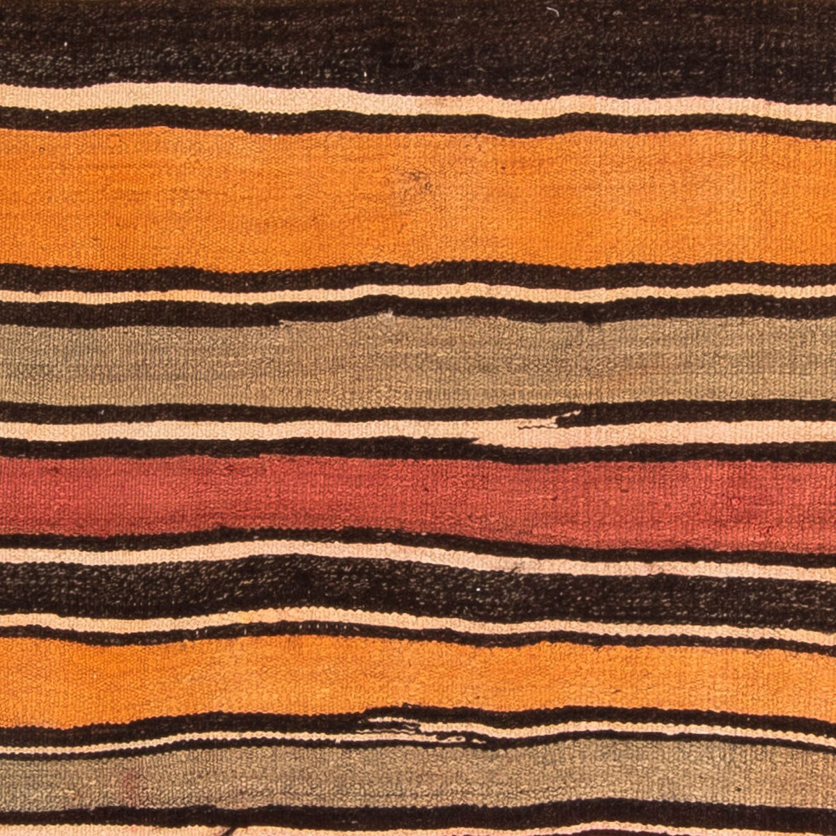 Kelim tapijt - Oud vierkant  - 155 x 155 cm - veelkleurig