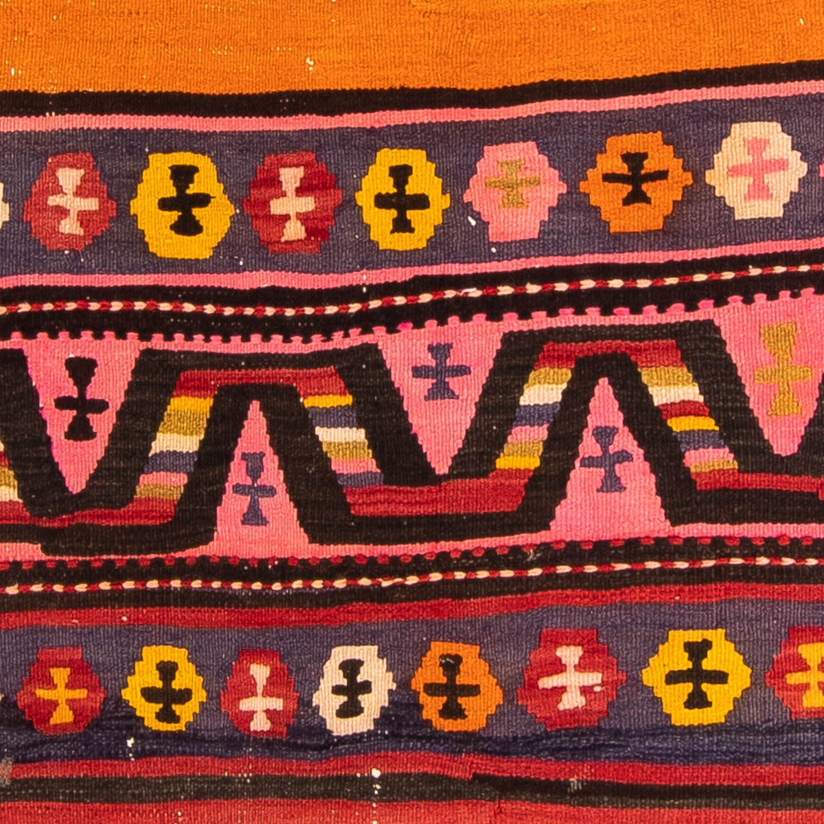 Kelim tapijt - Oud - 220 x 135 cm - veelkleurig