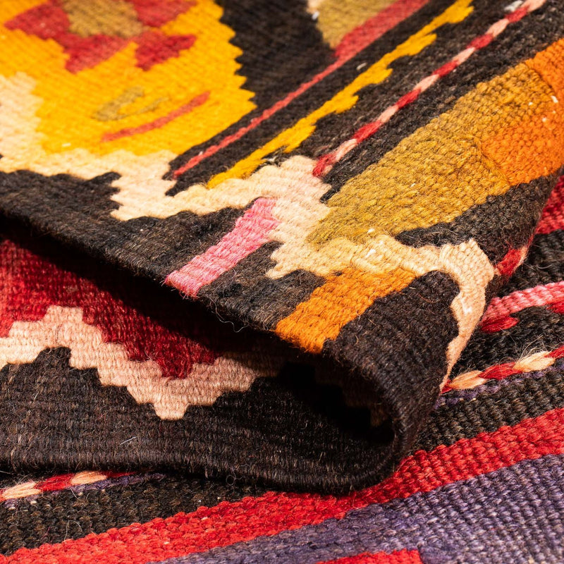 Kelim tapijt - Oud - 220 x 135 cm - veelkleurig