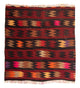 Antiek kilim Tapijt 90x85cm