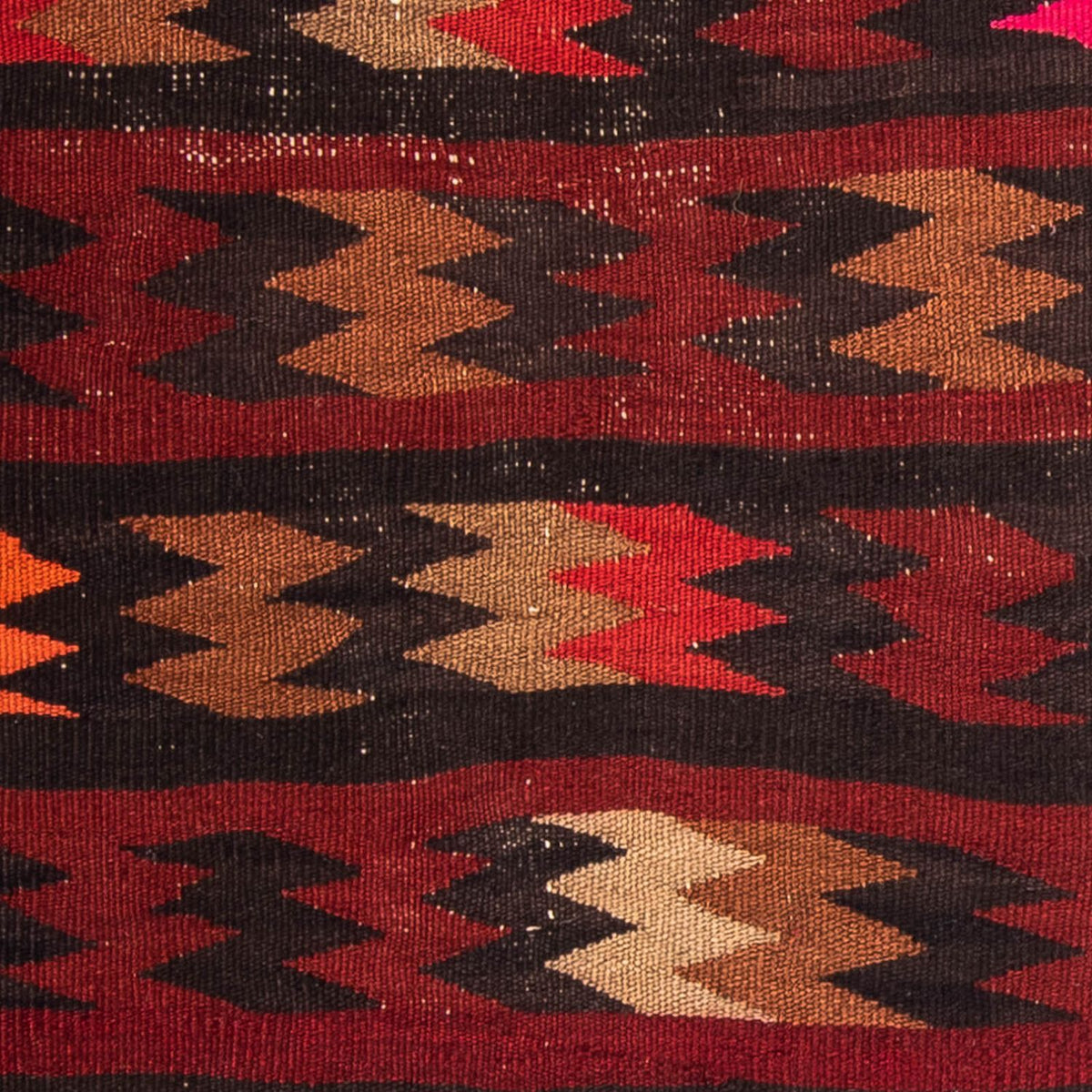 Kelim tapijt - Oud - 90 x 85 cm - veelkleurig