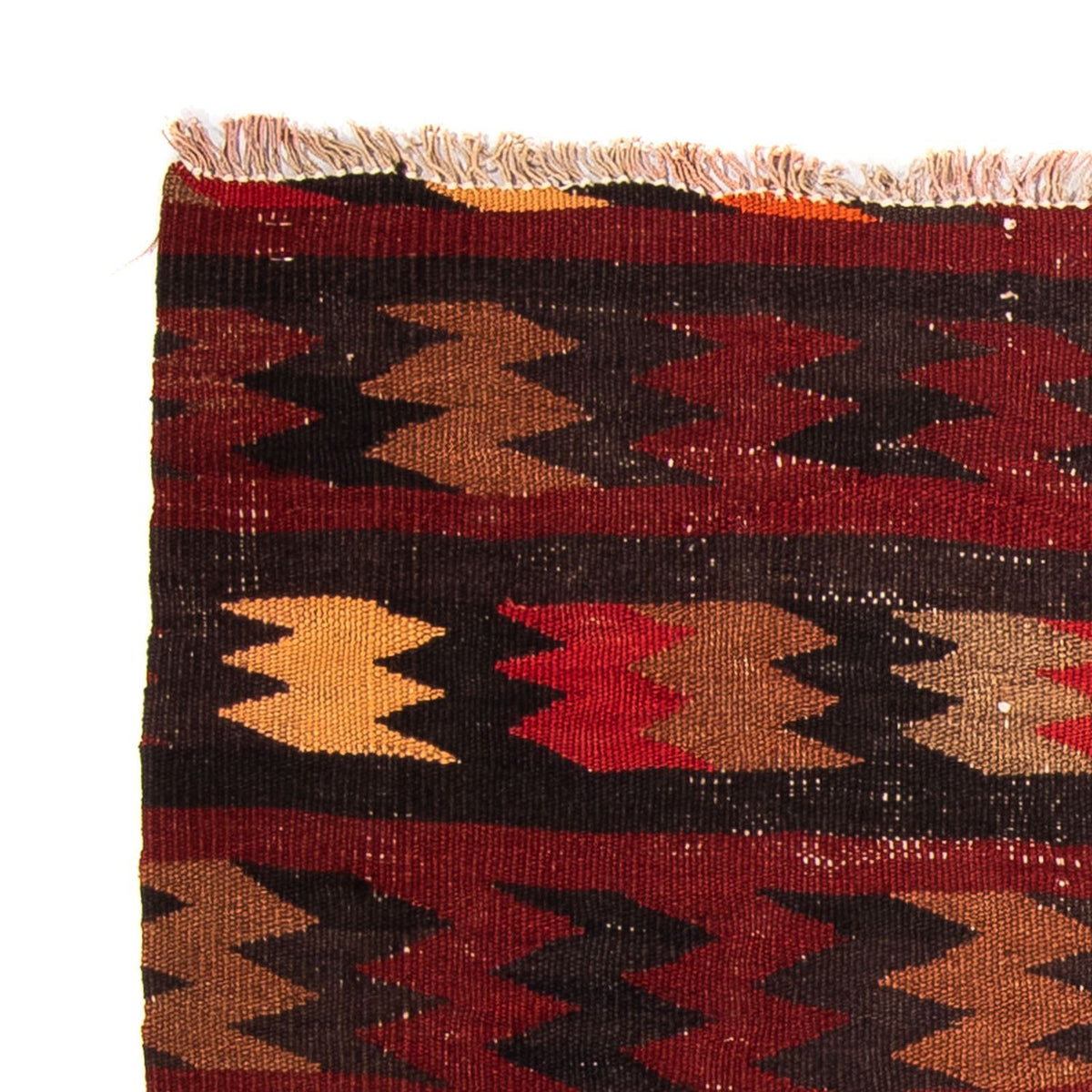 Kelim tapijt - Oud - 90 x 85 cm - veelkleurig