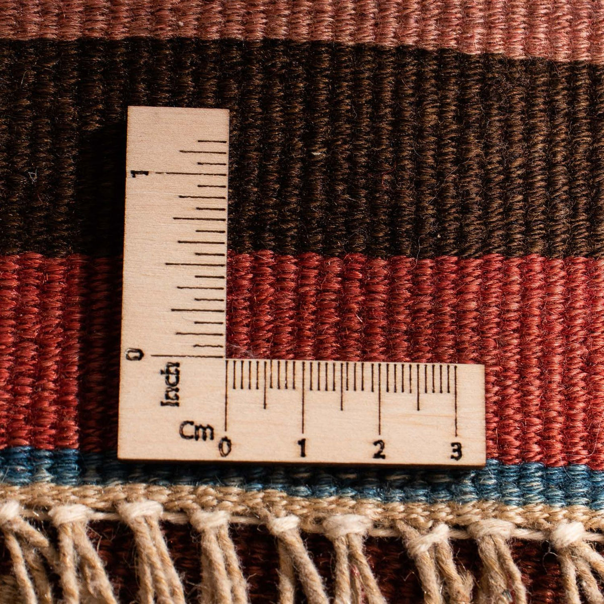 Kelim tapijt - Oud vierkant  - 85 x 80 cm - veelkleurig