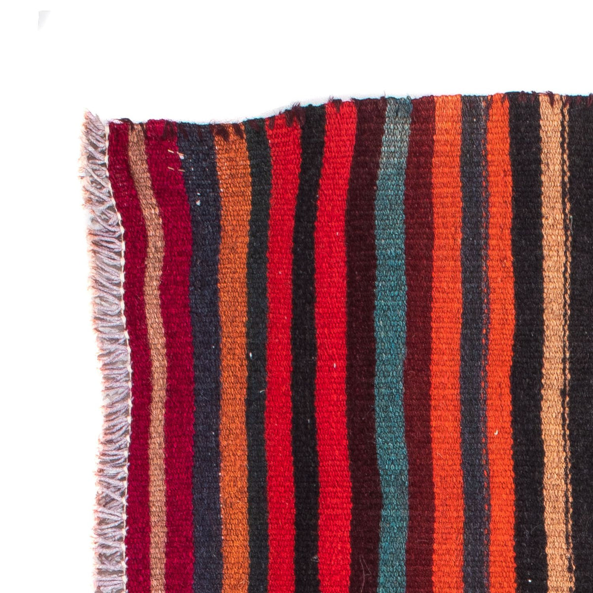 Loper Kelim tapijt - Oud - 115 x 47 cm - veelkleurig