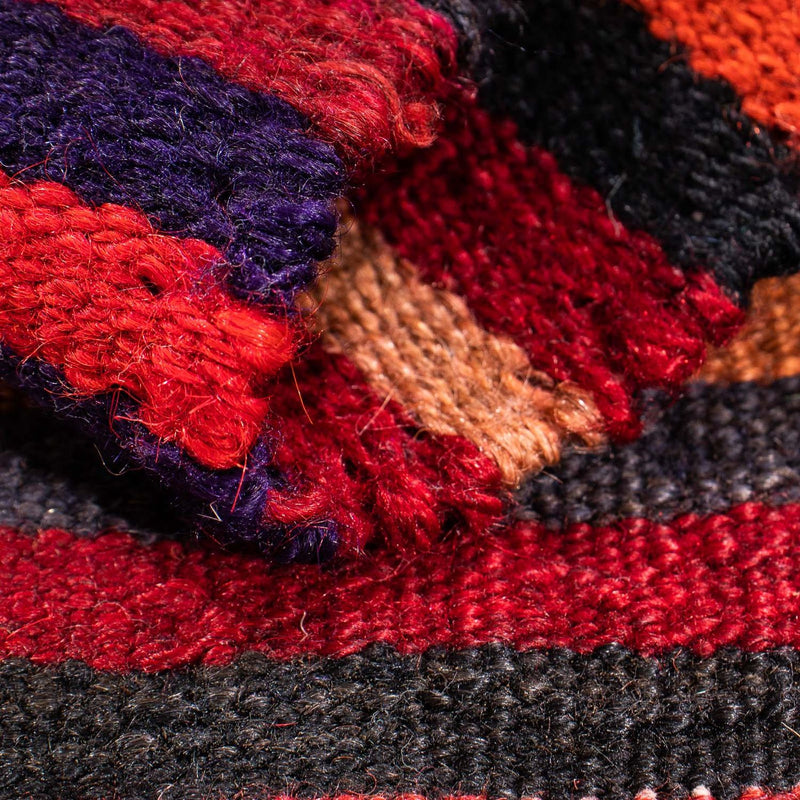 Loper Kelim tapijt - Oud - 105 x 45 cm - veelkleurig