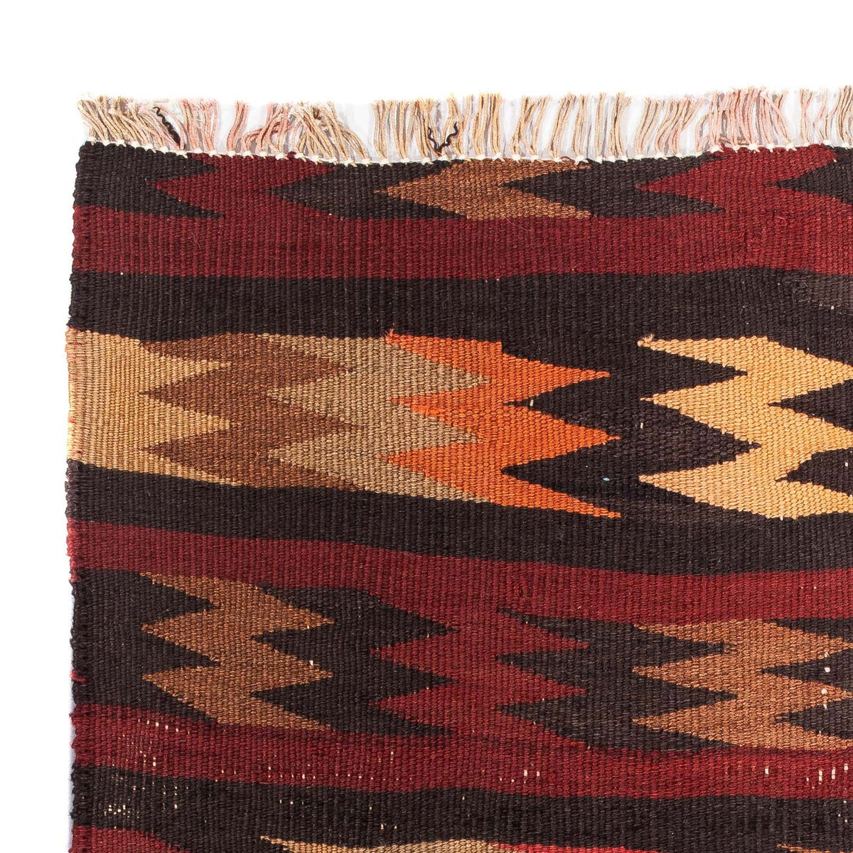 Kelim tapijt - Oud - 95 x 75 cm - veelkleurig