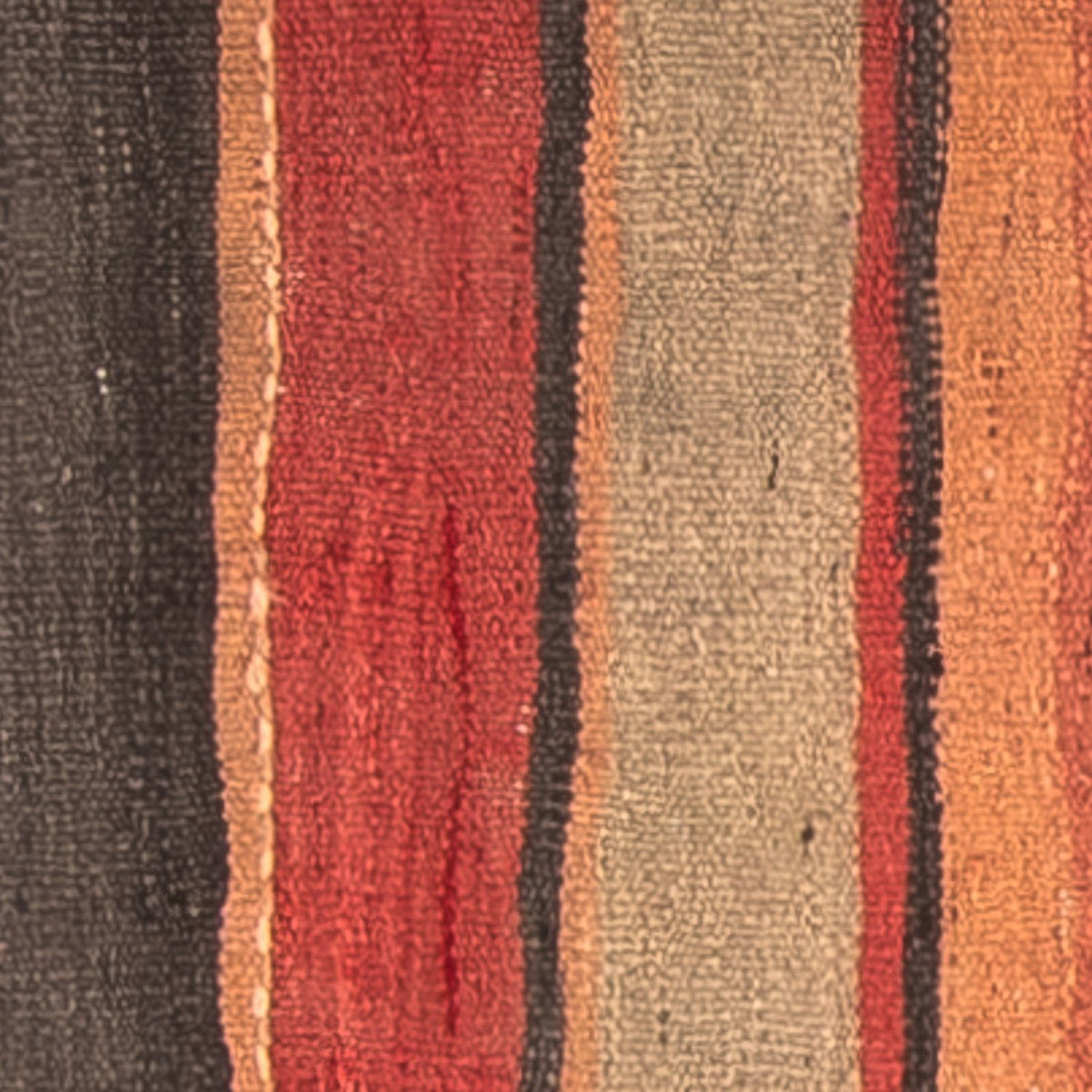 Loper Kelim tapijt - Oud - 135 x 40 cm - veelkleurig