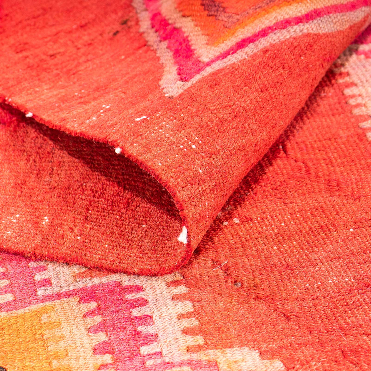 Loper Kelim tapijt - Oud - 355 x 90 cm - veelkleurig