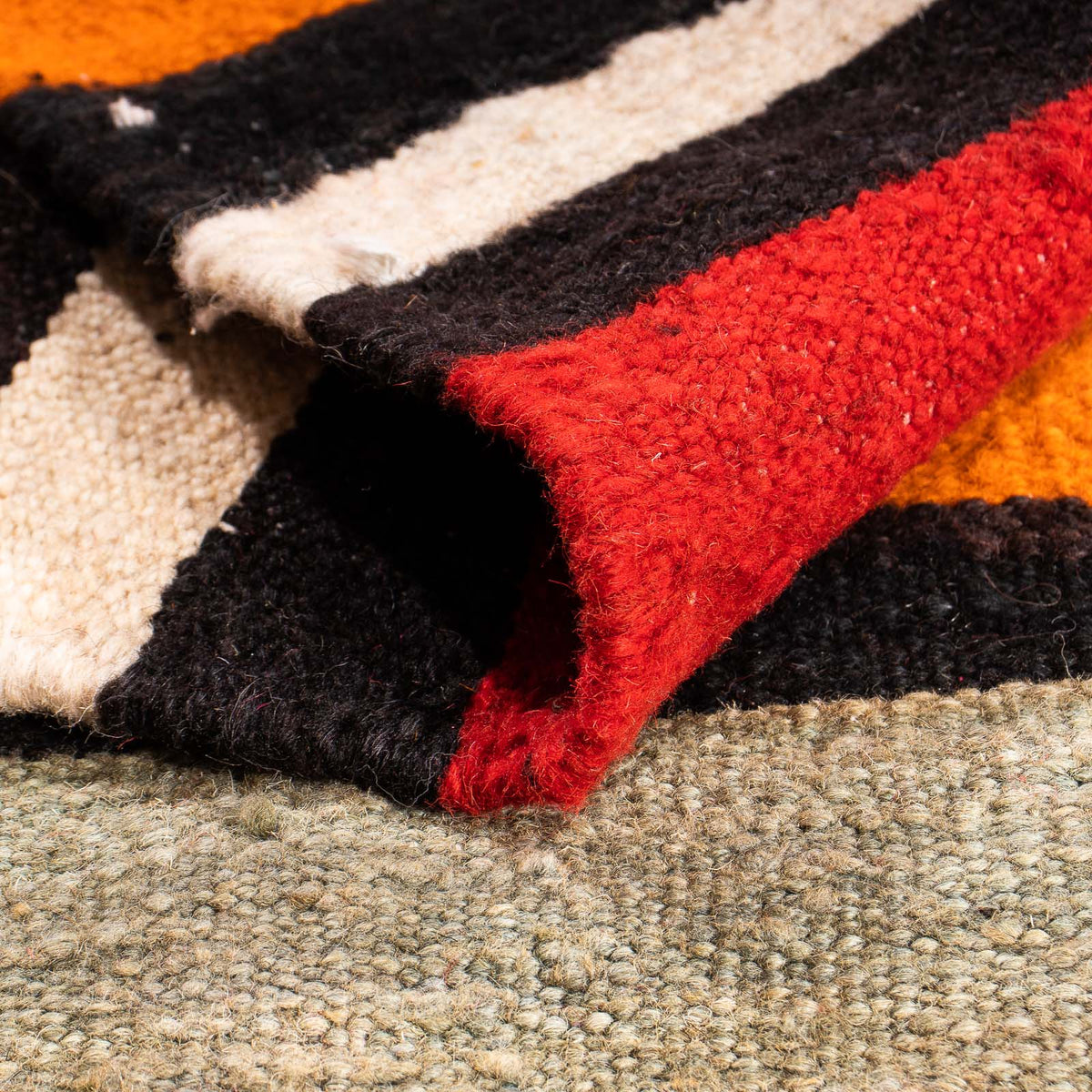 Kelim tapijt - Oud vierkant  - 180 x 170 cm - veelkleurig