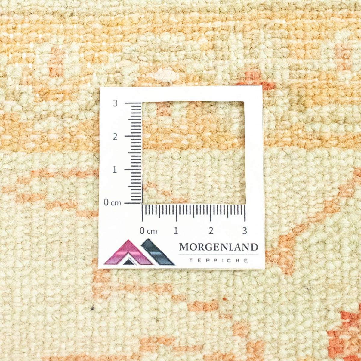 Wollen tapijt vierkant  - 65 x 62 cm - beige