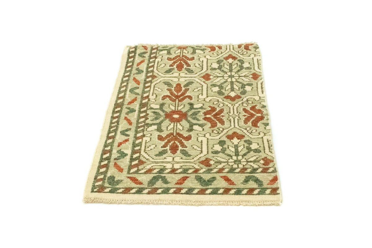 Wollen tapijt - 93 x 60 cm - beige