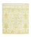 Designer tapijt vierkant  - 63 x 60 cm - beige