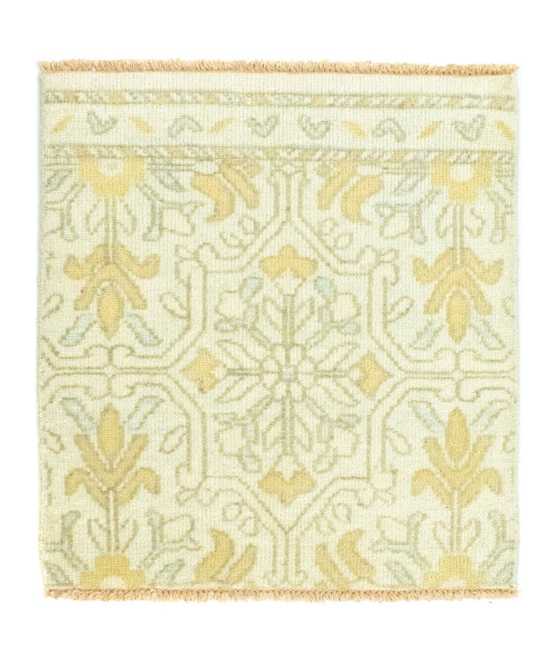 Designer tapijt vierkant  - 63 x 60 cm - beige