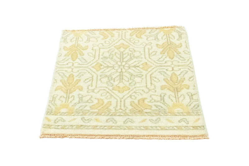 Designer tapijt vierkant  - 63 x 60 cm - beige