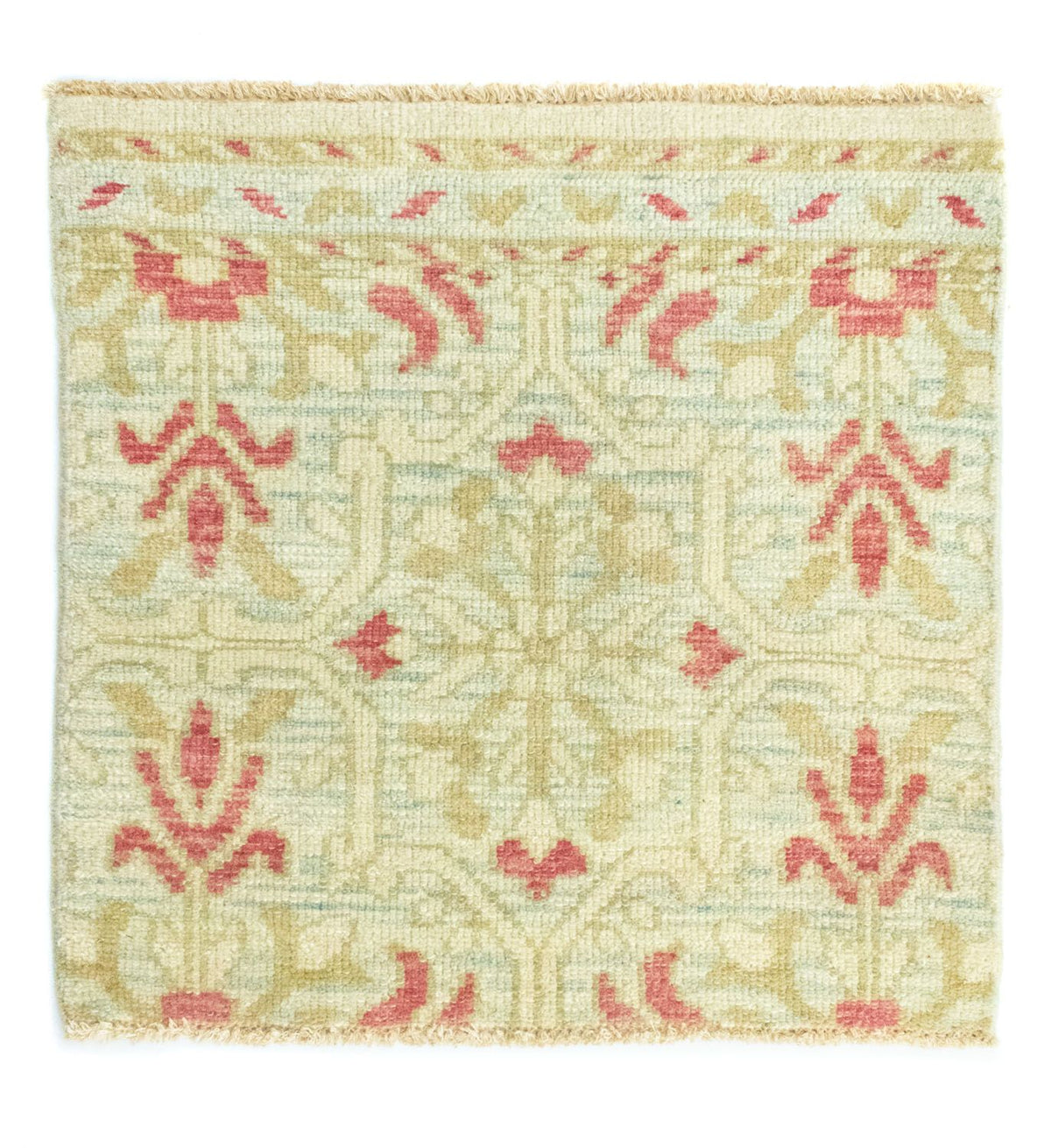 Designer tapijt vierkant  - 63 x 62 cm - beige