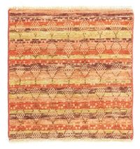 Designer tapijt vierkant  - 59 x 58 cm - oranje