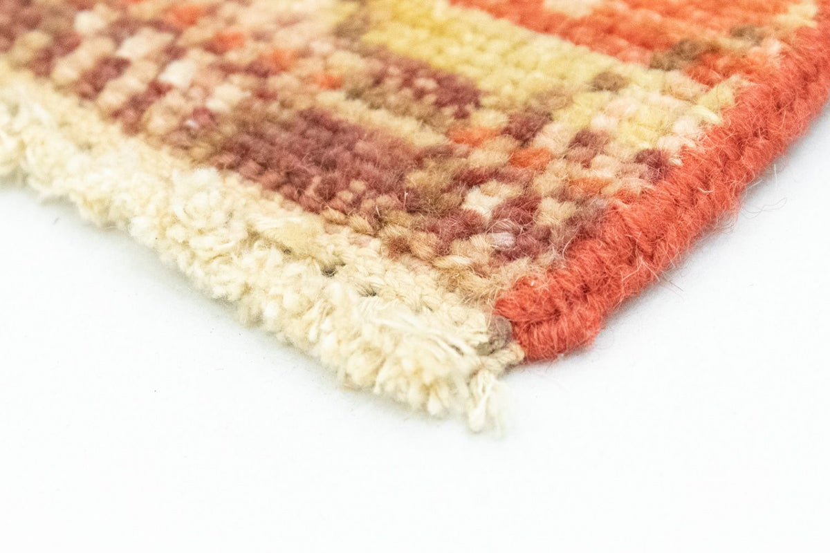 Designer tapijt vierkant  - 59 x 58 cm - oranje