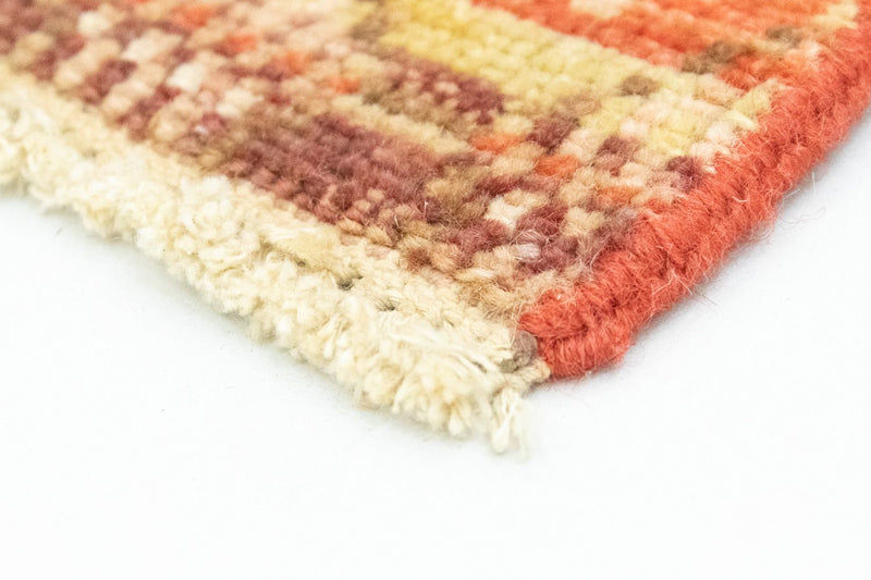 Designer tapijt vierkant  - 59 x 58 cm - oranje