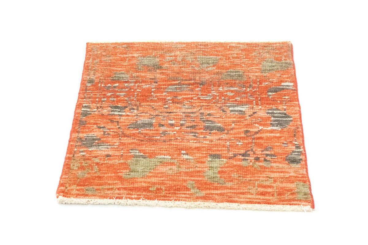 Designer tapijt vierkant  - 61 x 60 cm - oranje