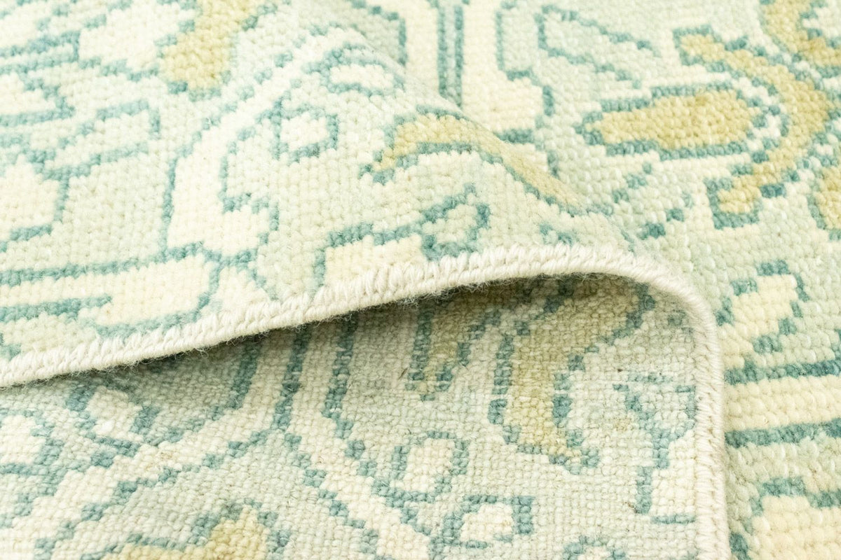 Designer tapijt - 90 x 60 cm - lichtgroen