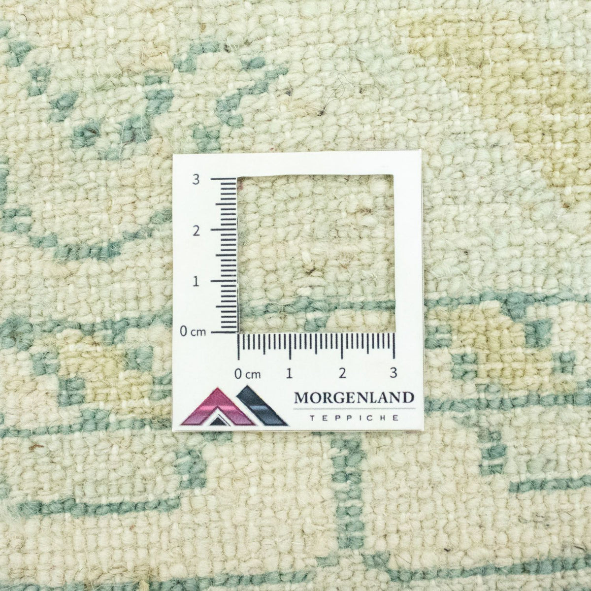 Designer tapijt - 90 x 60 cm - lichtgroen