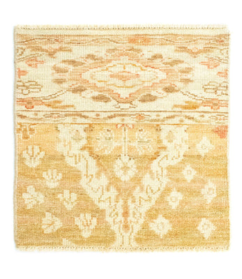 Designer tapijt vierkant  - 60 x 58 cm - beige